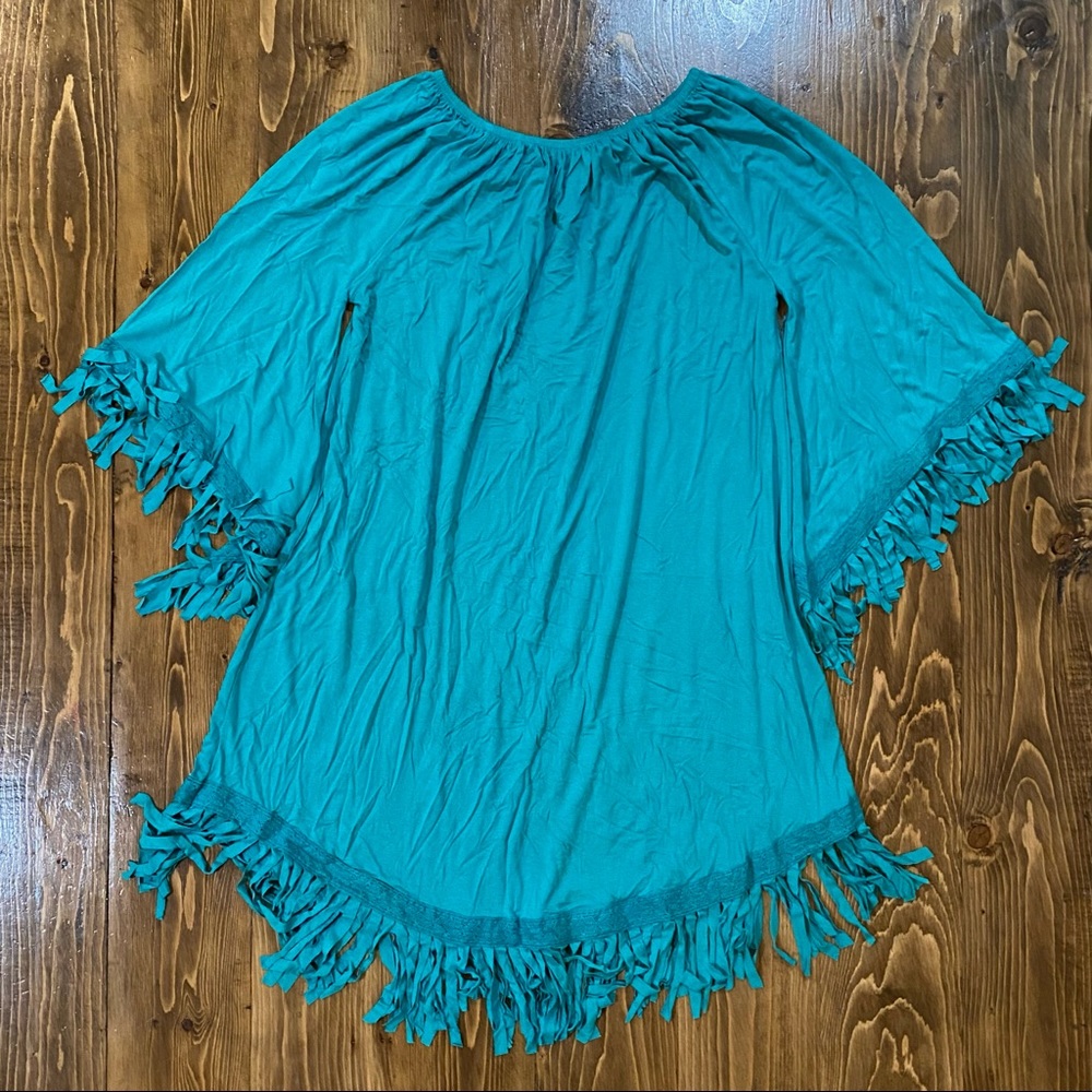 Velzera fringe tunic/dress